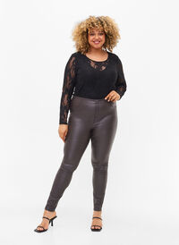 Leggings i viskosblandning, After Dark, Model