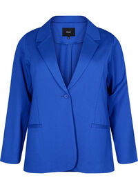 Enkel blazer med knapp
