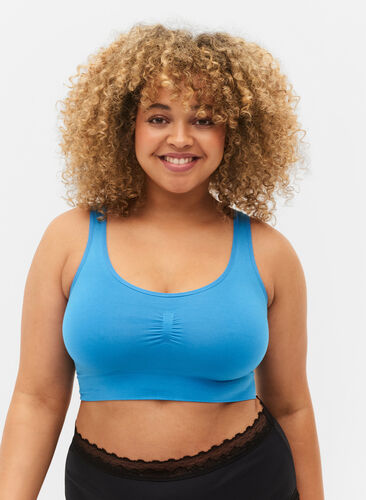 Mjuk bh utan vaddering, Cendre Blue, Model image number 0