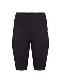 Långa träningsshorts i tajt modell