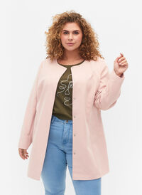 Lätt och klassisk vårjacka, Rose Smoke, Model