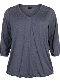 Melerad v-ringad blus