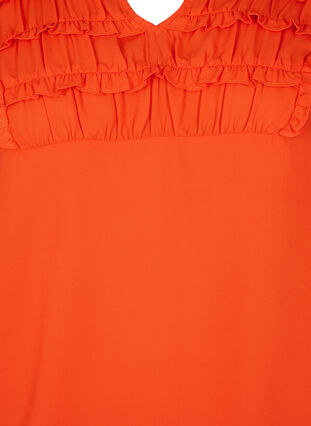Långärmad blus med fransdetaljer, Orange.com, Packshot image number 2