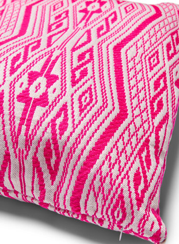 Kuddfodral med mönster, Pink, Packshot image number 1