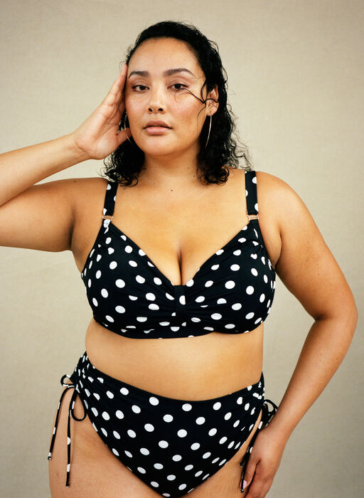 Bikiniunderdel med print, Dotted Print, Image image number 0
