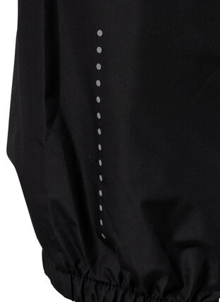 Regnbyxor med reflex, Black w. Reflex, Packshot image number 3