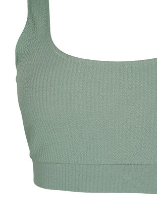 Bikinitopp med crepe-struktur, Laurel Wreath, Packshot image number 2