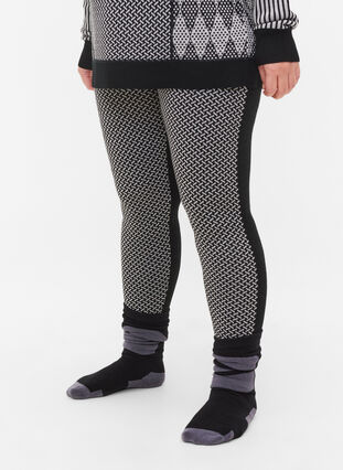 Underställsbyxor med ull, Medium Grey Comb, Model image number 2