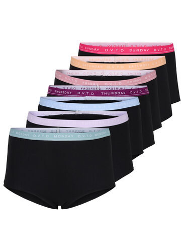 7-pack bomullshipsters med veckodagarna, Multi Pastel Pack, Packshot image number 4
