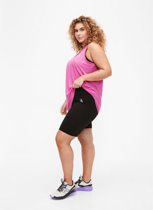 Kroppsnära träningsshorts, Black, Model image number 2
