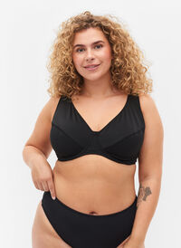 Bikini-bh med bygel, Black, Model
