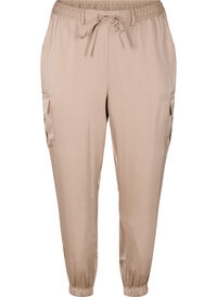 Satin Cargo Byxor