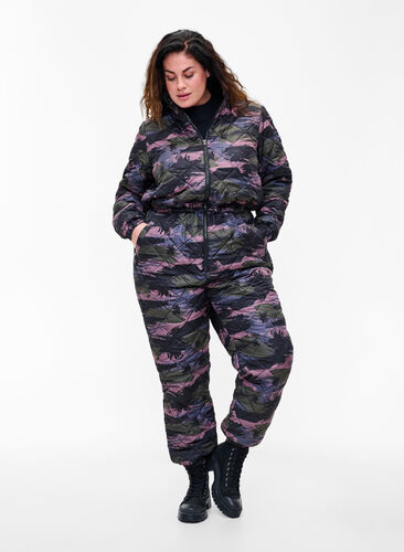 Overall med kamouflagemönster, Camou print, Model image number 0
