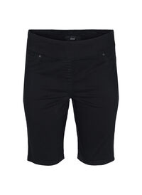 Figurnära shorts med bakfickor