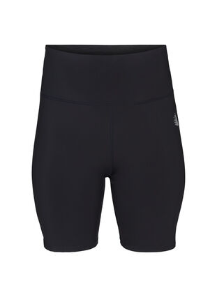 Kroppsnära träningsshorts, Black, Packshot image number 0