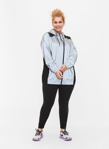 Reflexjacka med huva, Black w. Reflex, Model image number 2