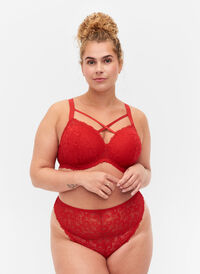 G-string i spets med normalhög midja, Red Ass., Model