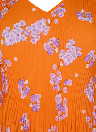 Blommig plisserad blus, Exuberance Flower, Packshot image number 2