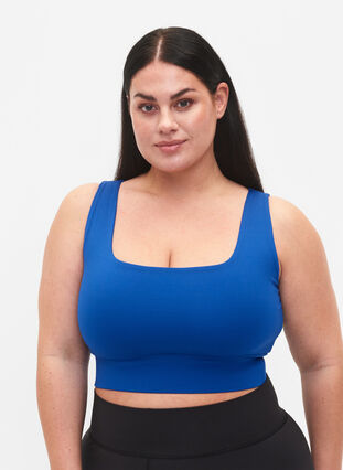 Sport-bh med fyrkantig skärning, Surf the web, Model image number 0