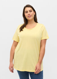 T-shirt i bomull med tryck, Pale Banana Shine, Model