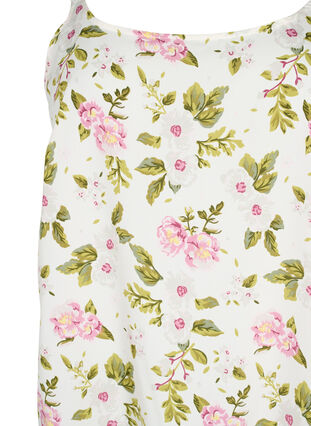 FLASH - Topp med tryck, Off White Flower, Packshot image number 2