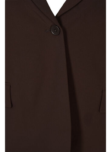Klassisk blazer med fickor, Java, Packshot image number 3