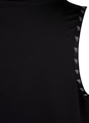 Enfärgad träningstopp, Black, Packshot image number 3