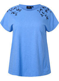 T-shirt i bomull med tryck