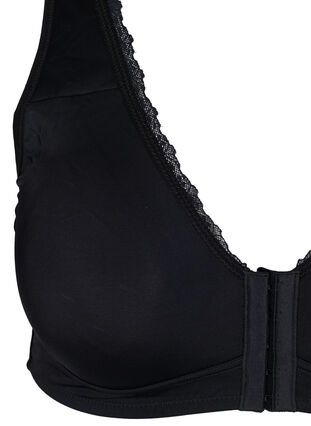 Framknäppt BH, Black, Packshot image number 2