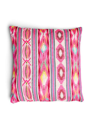 Mönstrat kuddfodral, Pink, Packshot image number 0