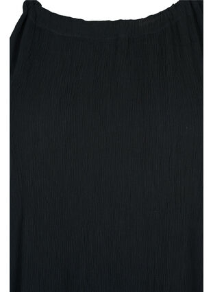 Lång strandklänning i viskos, Black, Packshot image number 2