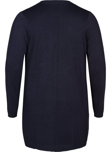 Cardigan med fickor, Night Sky, Packshot image number 1
