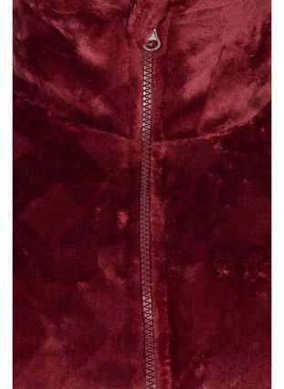 Morgonrock med dragkedja och fickor, Rose, Packshot image number 2