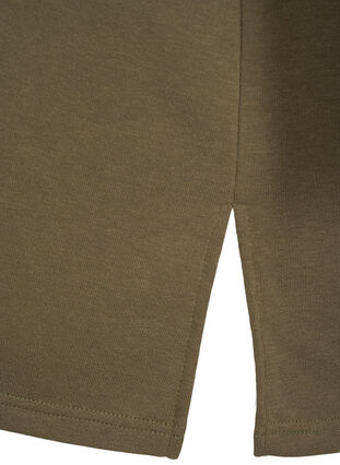 Gravidklänning med huva, Ivy Green, Packshot image number 3