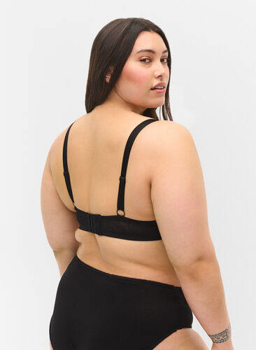 Bh med spets, Black, Model image number 1
