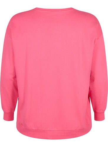 Sweatshirt i bomull med texttryck, Hot P. w. Lesuire S., Packshot image number 1