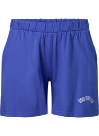 Sweatshirtshorts med fickor