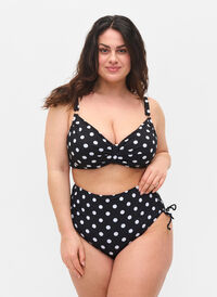 Bikiniunderdel med print, Dotted Print, Model
