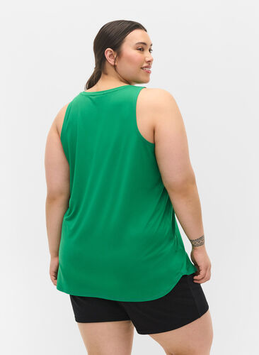 Träningstopp med v-ringning, Jolly Green, Model image number 1