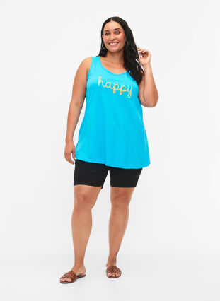 Bomullstopp med a-linjeform, Blue Atoll W. Happy, Model image number 2