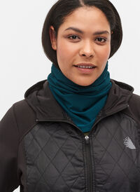 Buff, Deep Teal, Model