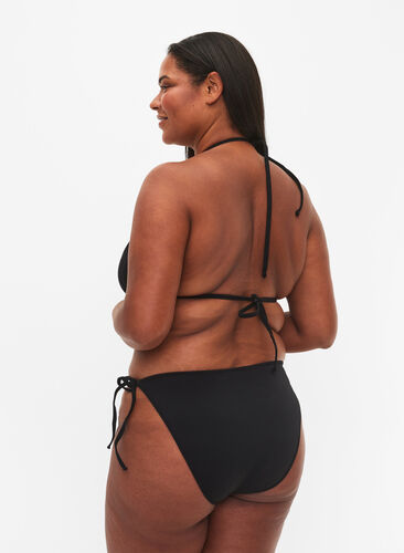 Bikinitrosa med knytband, Black, Model image number 1