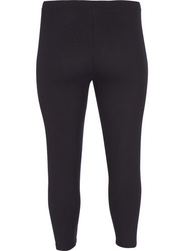 Basleggings 3/4 längd, Black, Packshot image number 1