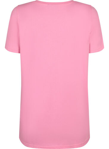 Oversized t-shirt med tryck , Rosebloom W. Love, Packshot image number 1