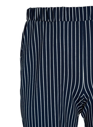 Lösa byxor med ankellängd, Navy Blazer Stripe, Packshot image number 2