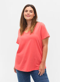 2-pack t-shirt i bomull, Navy B/Dubarry, Model