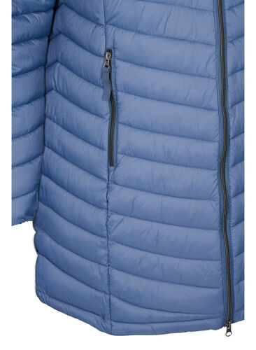 Lättviktsjacka med avtagbar huva och fickor, Bering Sea, Packshot image number 3
