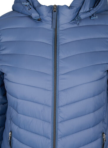 Lättviktsjacka med avtagbar huva och fickor, Bering Sea, Packshot image number 2