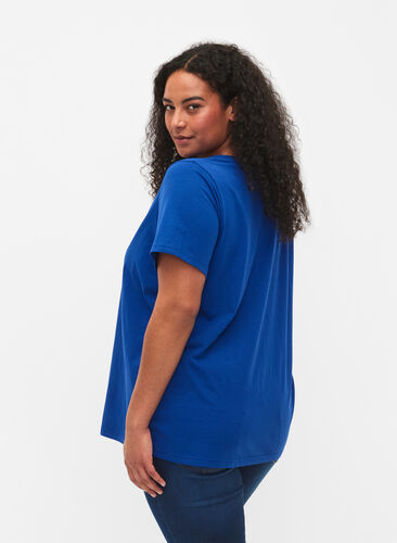 Kortärmad t-shirt med v-hals, Surf the web, Model image number 1