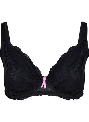 Support the breasts – bygel-bh för bröstprotes, Black, Packshot image number 0